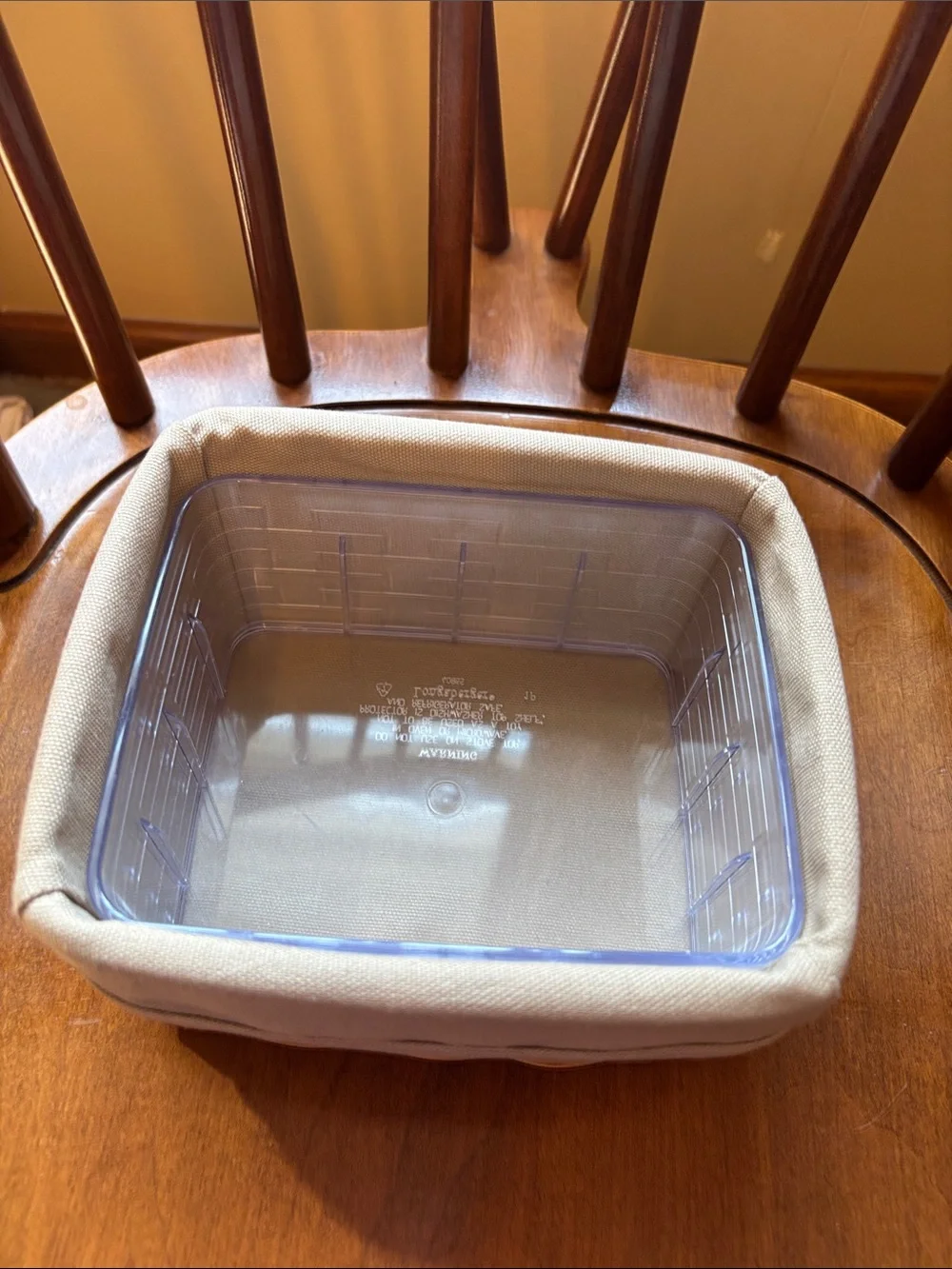Longaberger Card File Basket Set